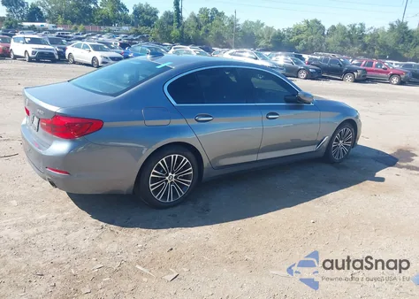 2018 BMW 530I из США, поврежденный, VIN WBAJA5C56JWA37624